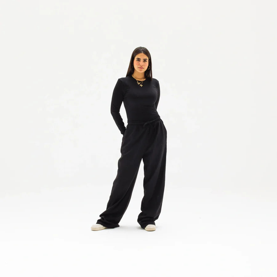 Linen Pants - Black