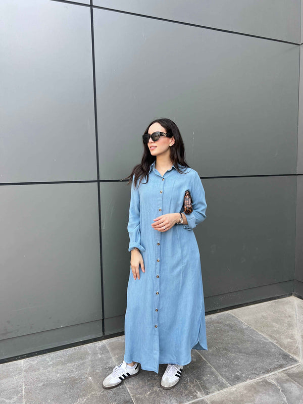Long Shirt Turkish Denim