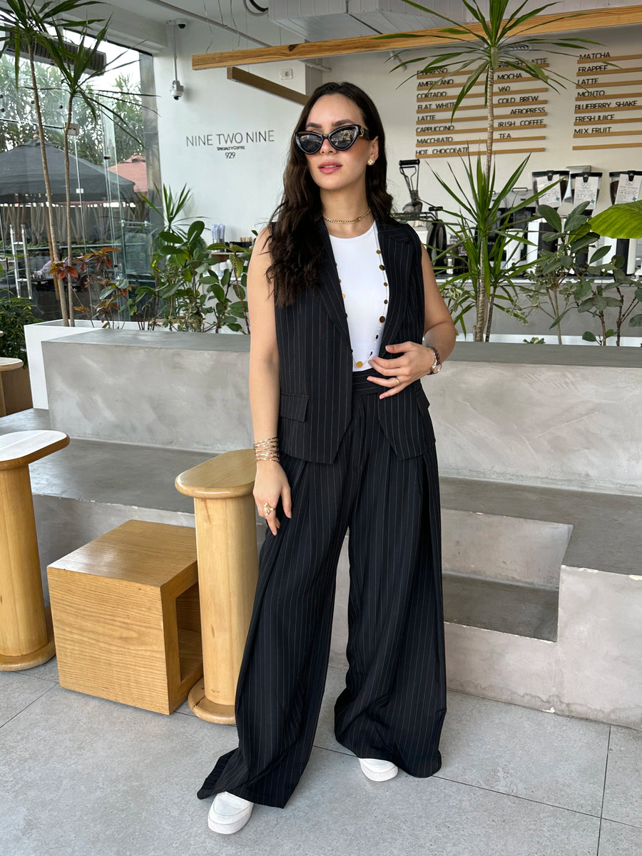 Women's Suit 2 Piece - Black