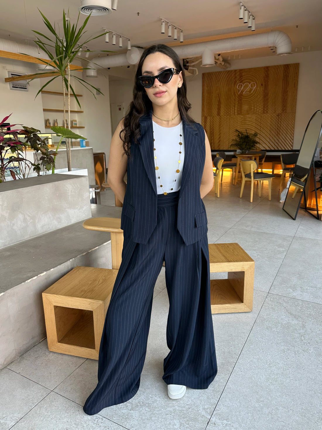 Women's Suit 2 Piece - Navy