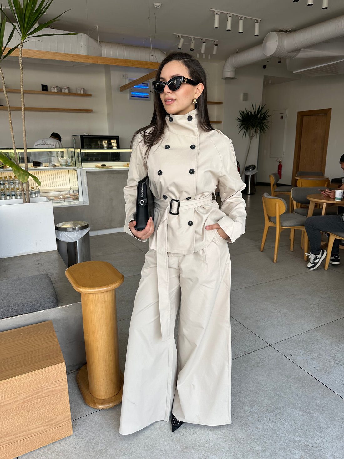 Two Piece Set - Beige