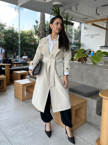 Nola Coat - Beige