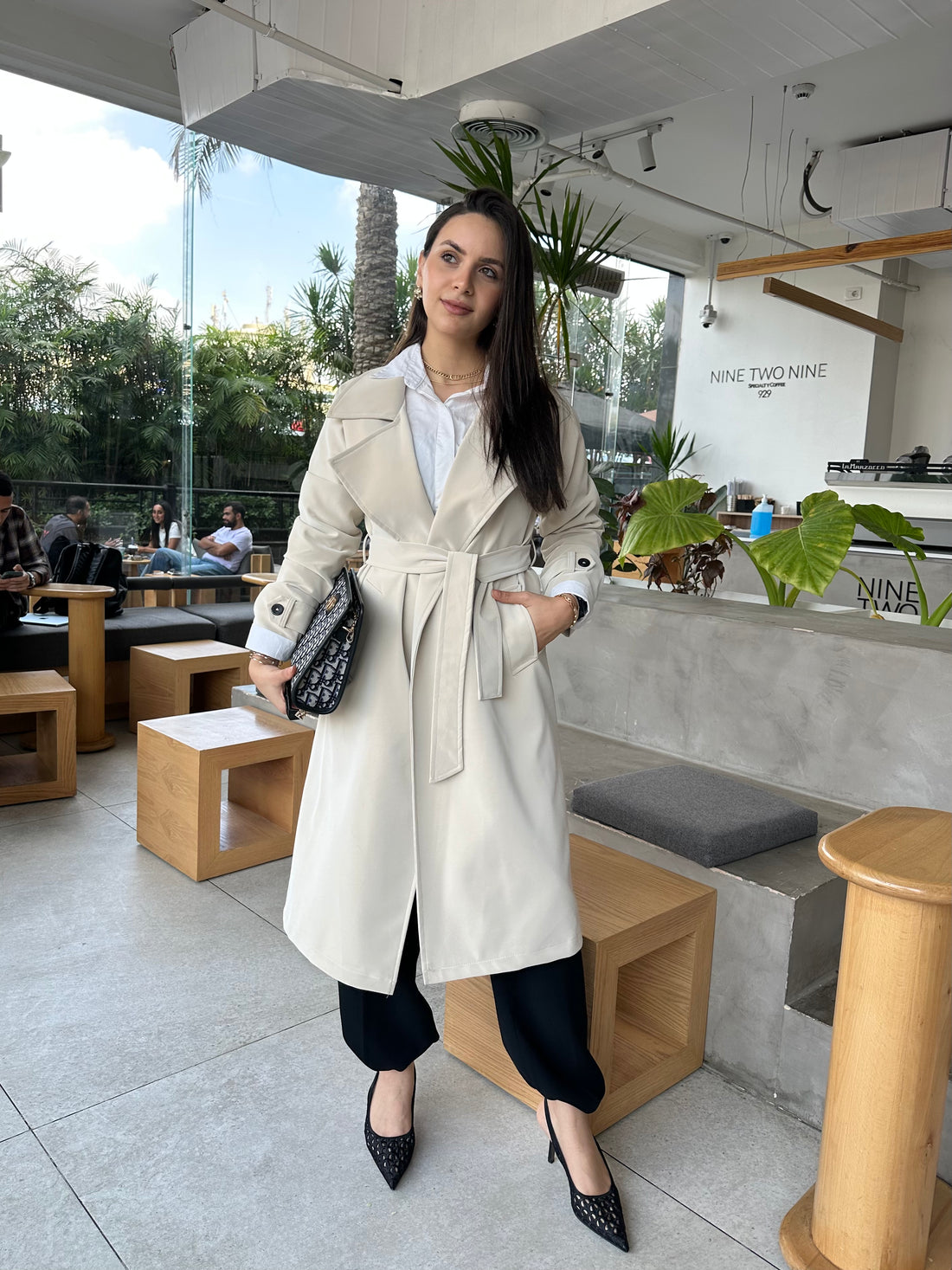 Nola Coat - Beige