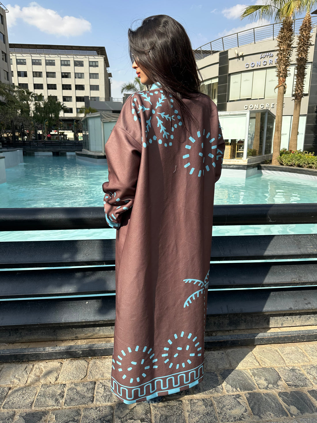 One Size Cardigan ( Brown )
